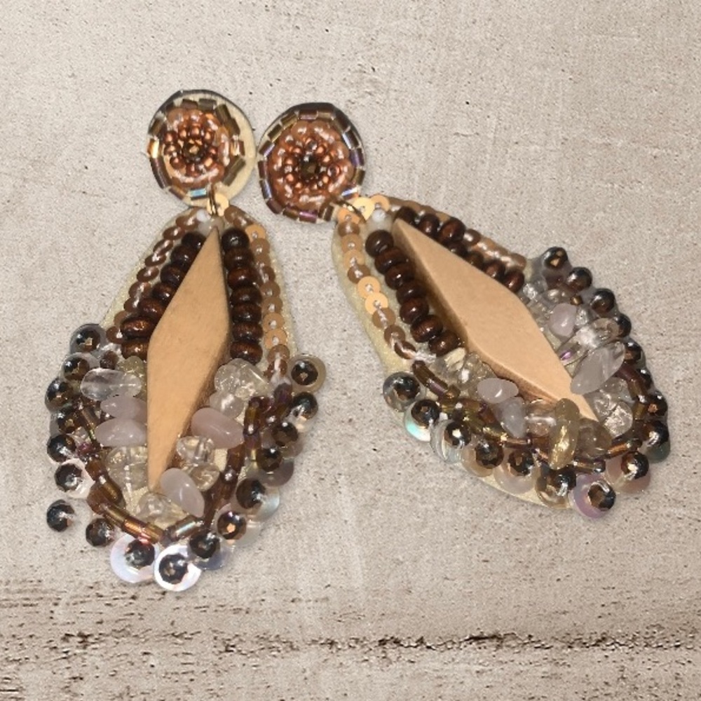 Semi Precious Earrings